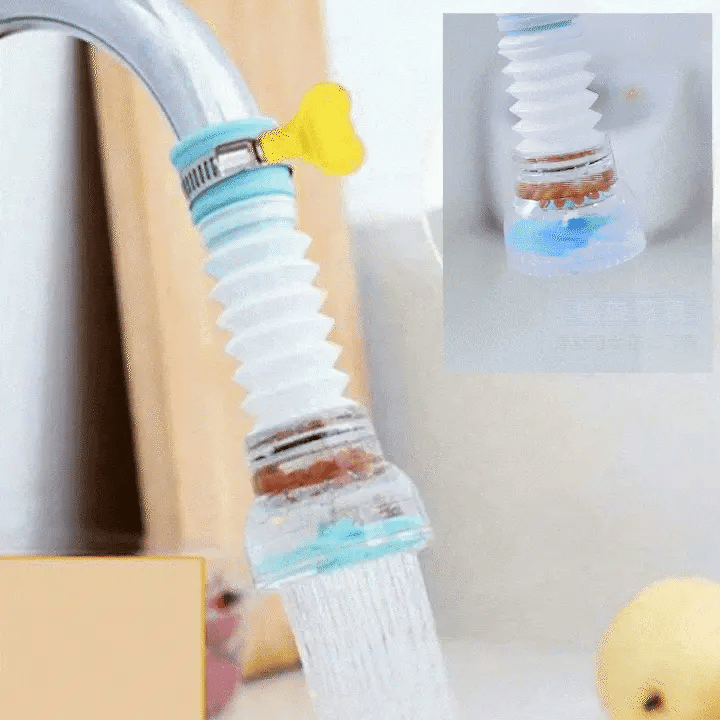 360° Adjustable Kitchen Shower Fan Faucet With Clip
